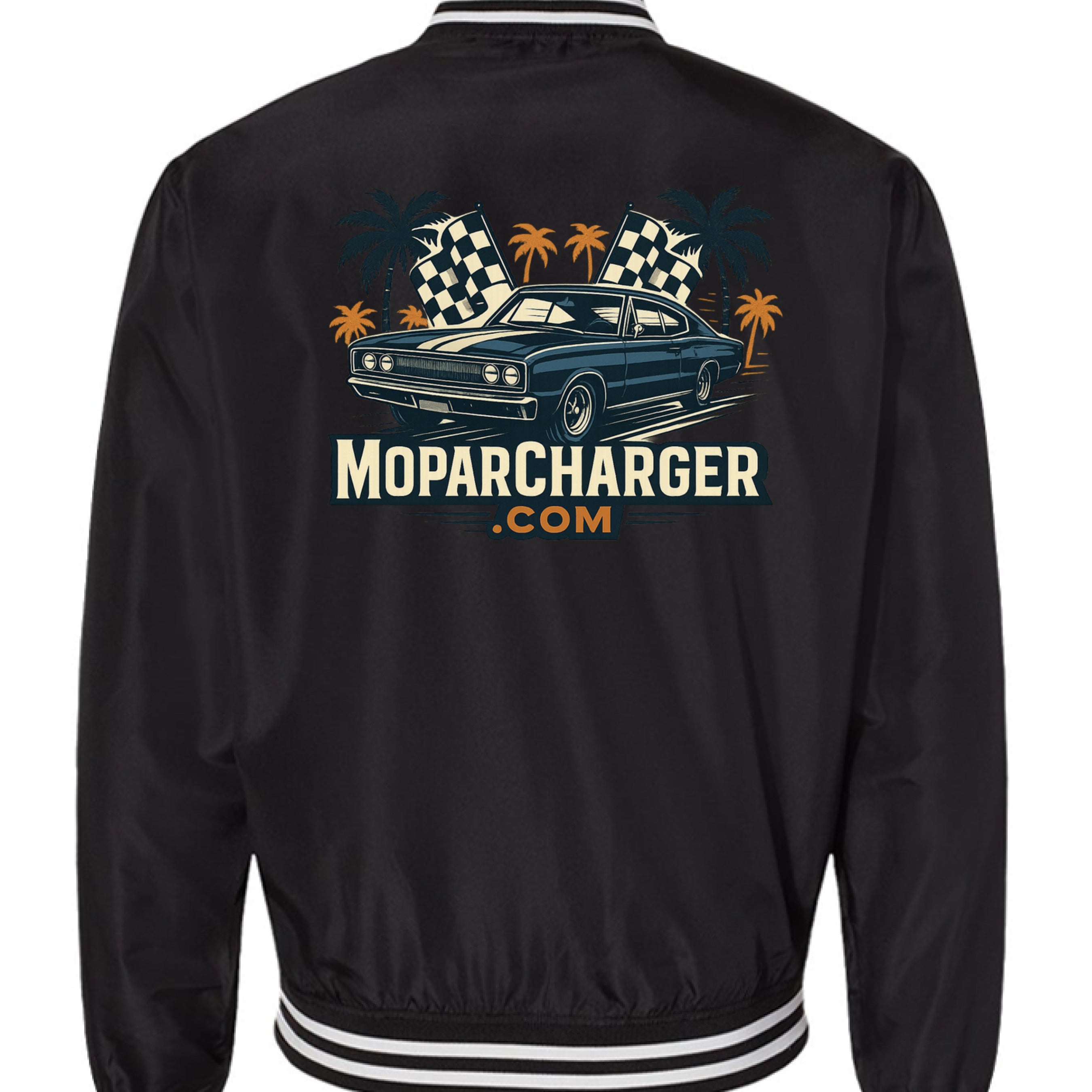 Black/ White Stripe - BACK