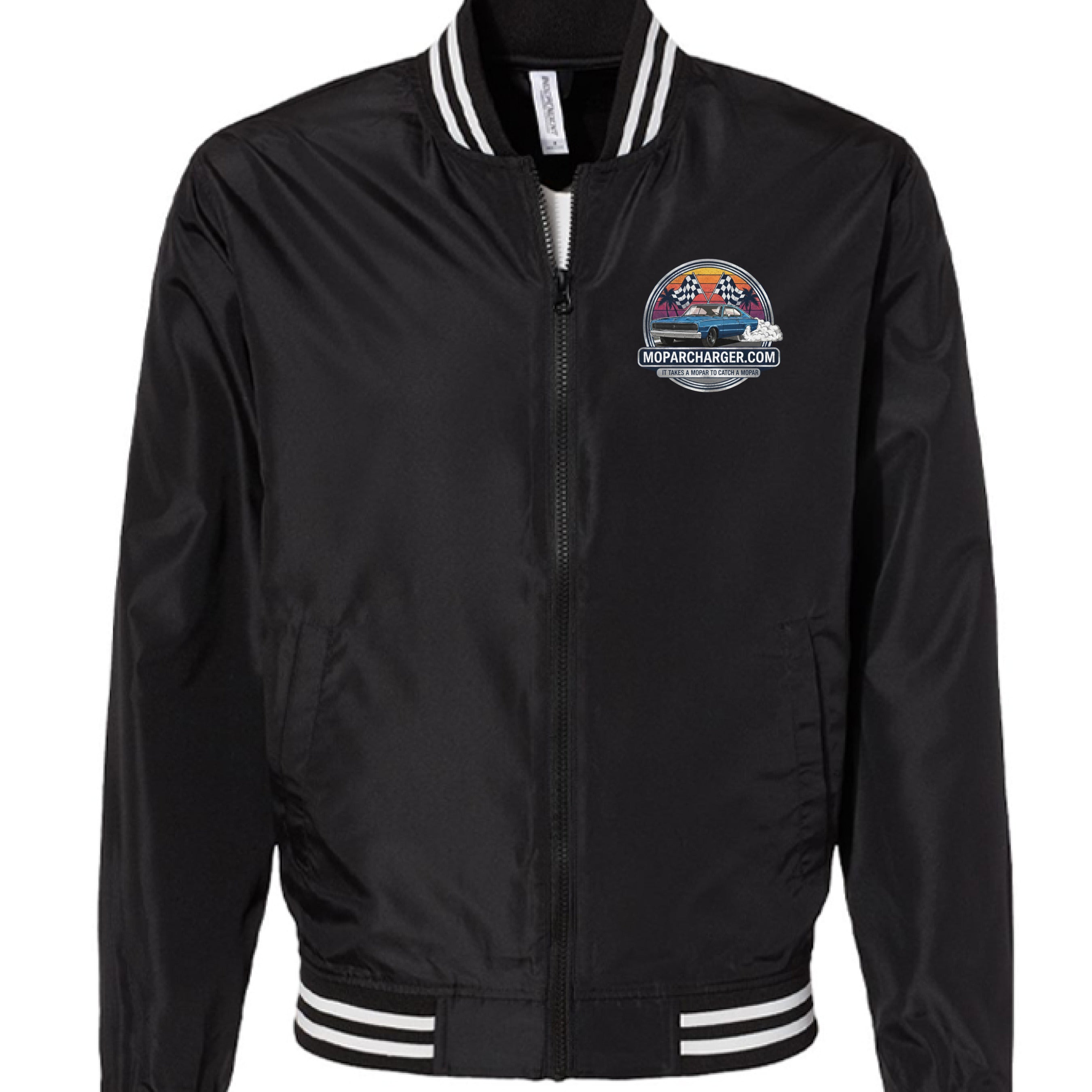 Black/ White Stripe - FRONT