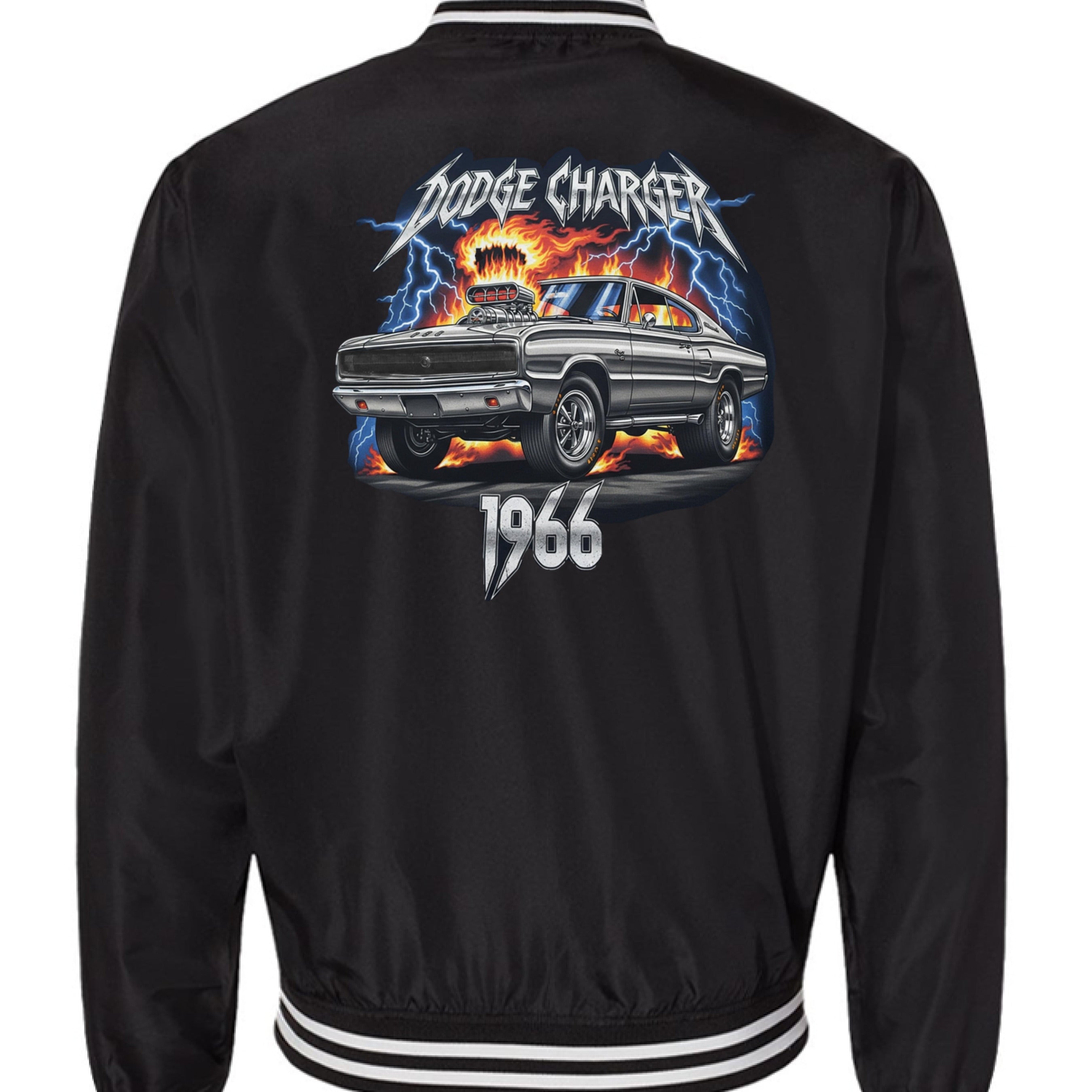 Black/ White Stripe - BACK