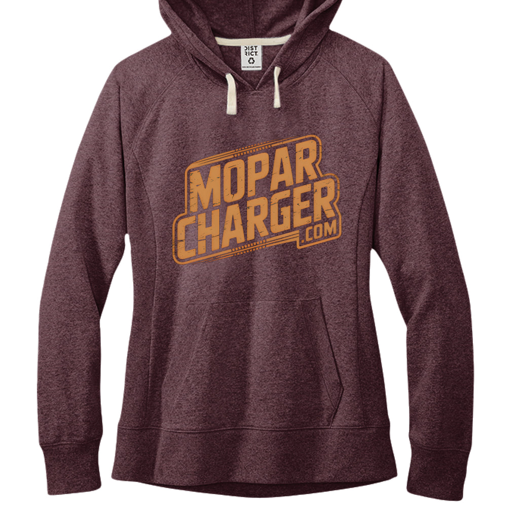 Maroon Heather - FRONT