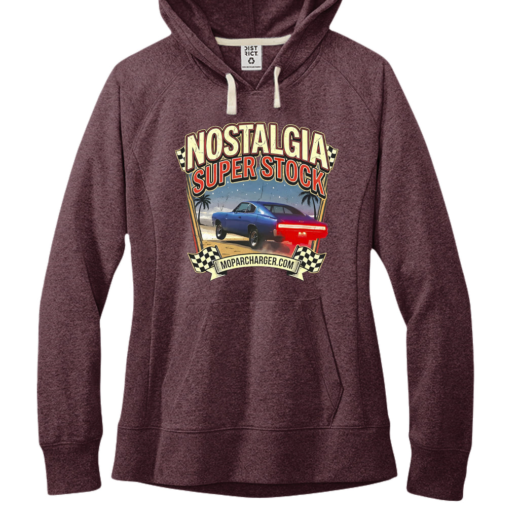 Maroon Heather - FRONT