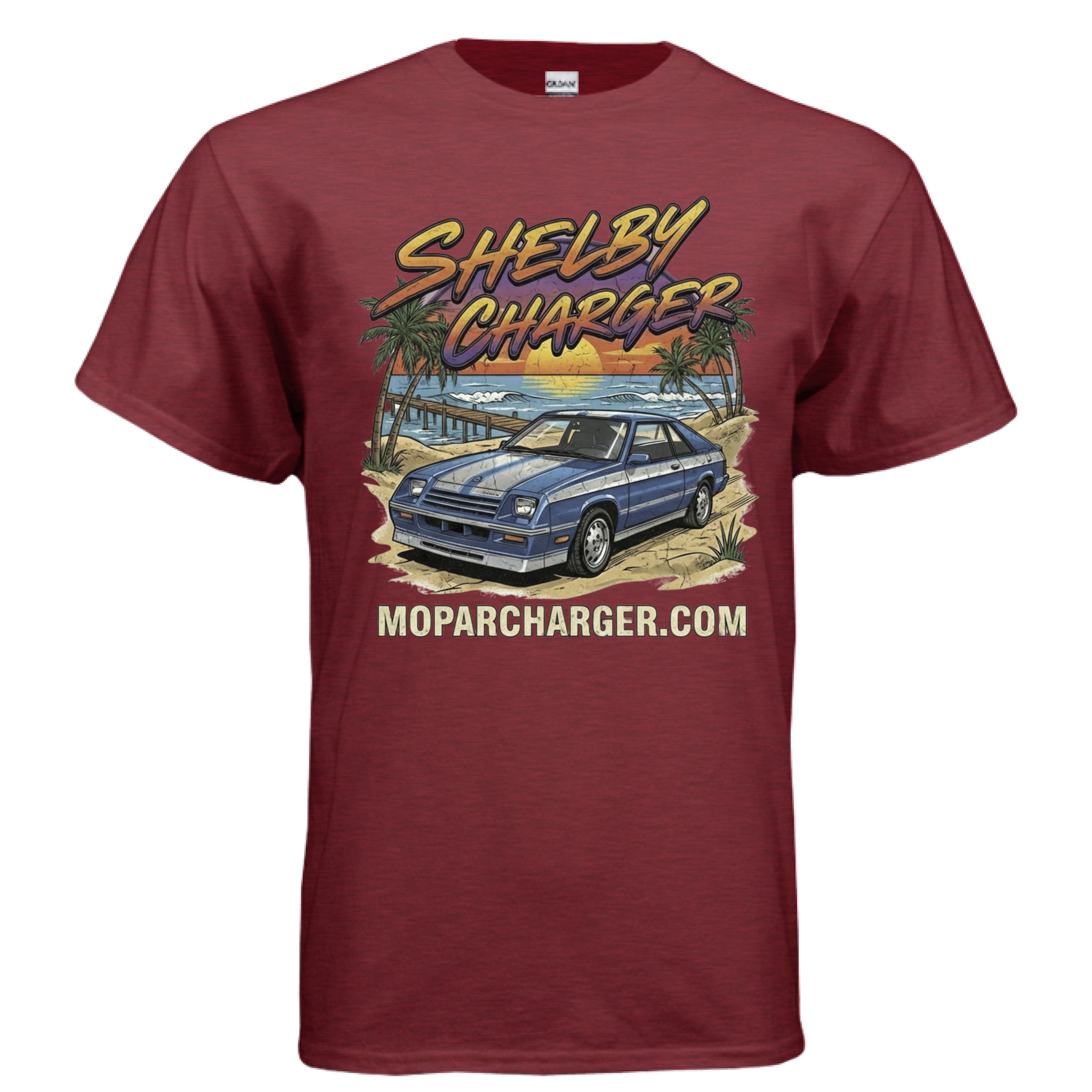 ANTIQUE CHERRY RED - FRONT